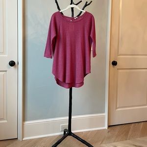 Anthropologie Pure and Good waffle tunic size S